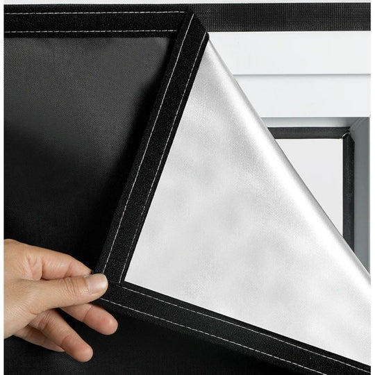 Adhesive Blackout Sun Blocking Window Cover Shade